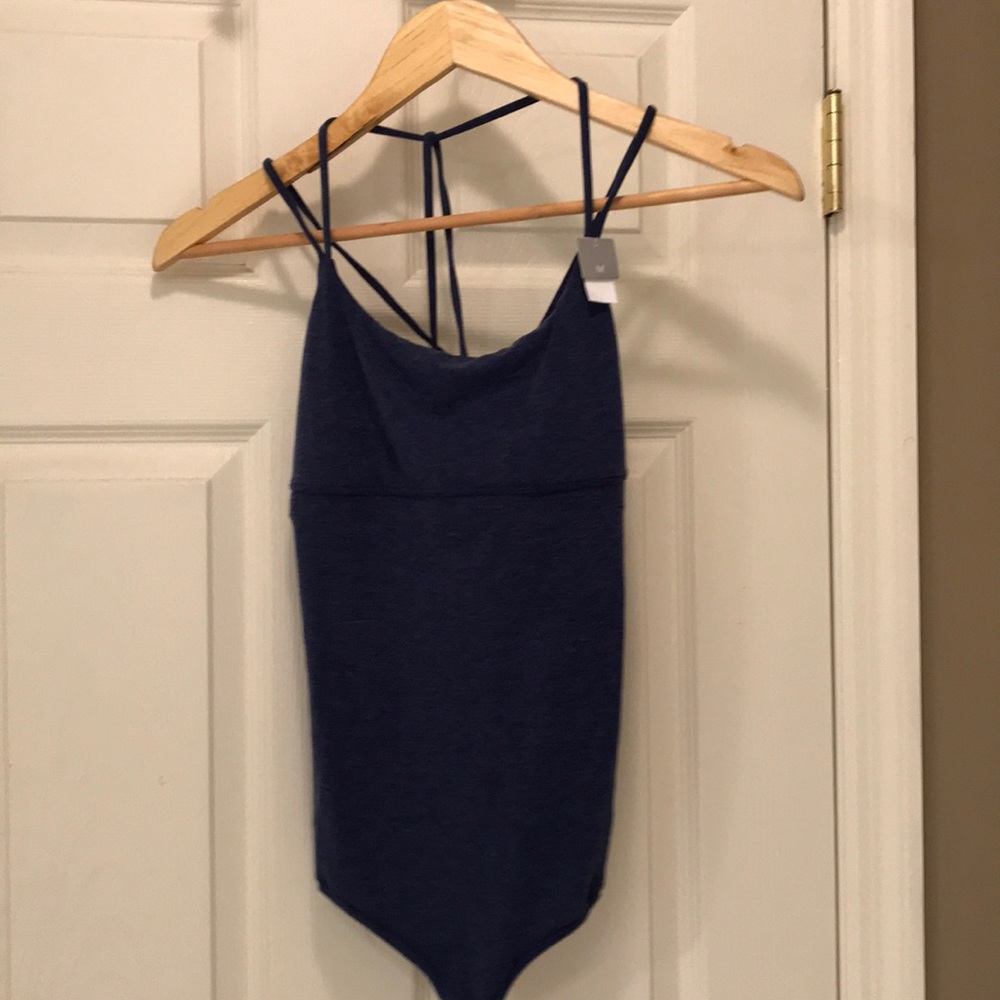 Blue Gap Thin Strapped Leotard (Med & NWT)